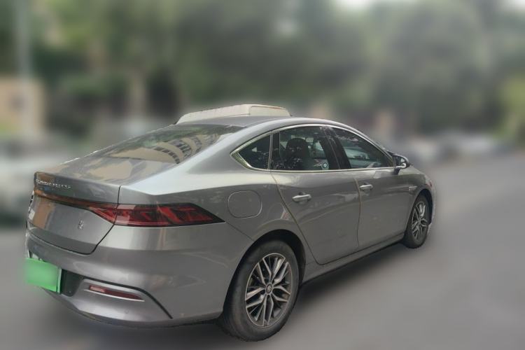 Used BYD Qin PLUS 2021 DM-i 55KM Flagship Model Rear Right 45 Deg