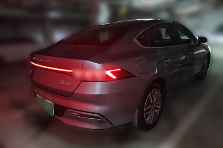 Used BYD Qin PLUS 2021 DM-i 55KM Flagship Model Rear Right 45 Deg