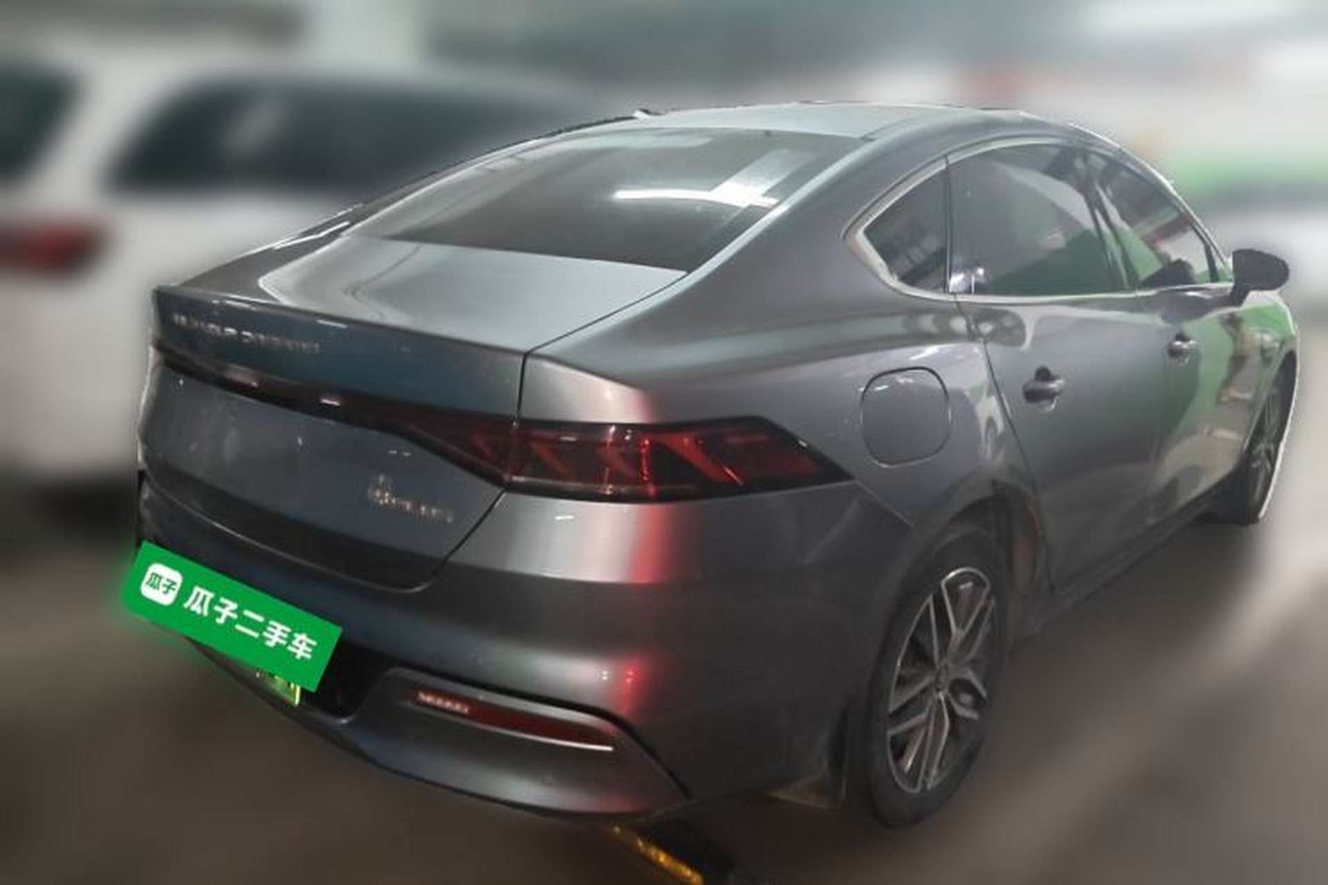 Used BYD Qin PLUS 2021 EV 500KM Luxury Model Rear Right 45 Deg