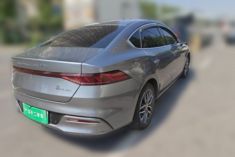 Used BYD Qin PLUS 2021 EV 500KM Luxury Model Rear Right 45 Deg