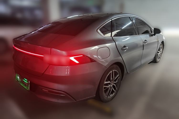Used BYD Qin PLUS 2021 DM-i 55KM Flagship Model Rear Right 45 Deg