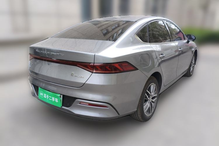 Used BYD Qin PLUS 2021 DM-i 120KM Prestige Model Rear Right 45 Deg