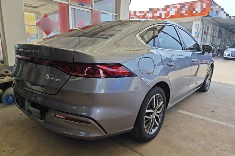 Used BYD Qin PLUS 2021 EV 500KM Luxury Model Rear Right 45 Deg