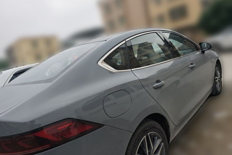 Used BYD Qin PLUS 2021 DM-i 120KM Flagship Model Rear Right 45 Deg