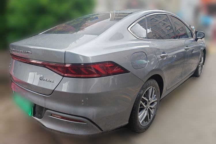 Used BYD Qin PLUS 2021 DM-i 55KM Flagship Model Rear Right 45 Deg