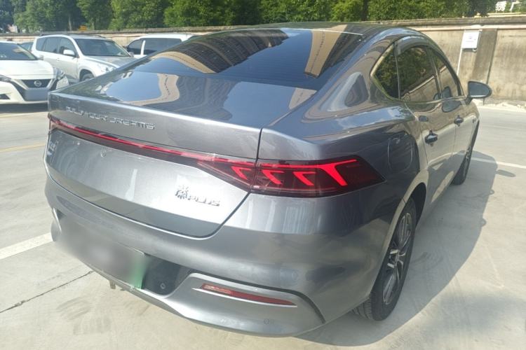 Used BYD Qin PLUS 2021 DM-i 55KM Flagship Model Rear Right 45 Deg