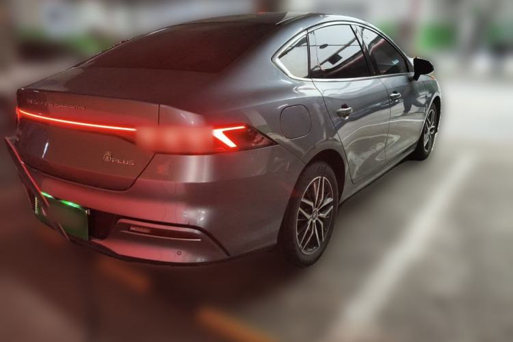 Used BYD Qin PLUS 2021 DM-i 55KM Flagship Model Rear Right 45 Deg
