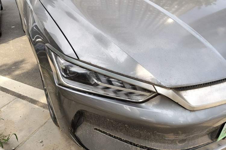 Used BYD Qin PLUS 2021 EV 500KM Luxury Model Right Front Headlight