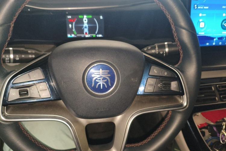 Used BYD Qin PLUS 2021 EV 500KM Luxury Model Steering Wheel