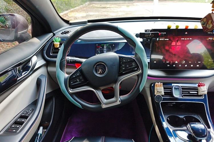 Used BYD Qin PLUS 2021 EV 500KM Premium Model Steering Wheel
