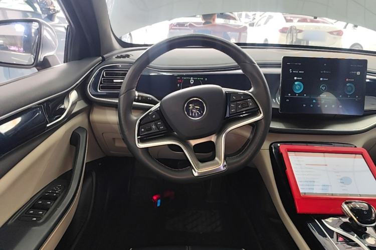 Used BYD Qin PLUS 2021 EV 500KM Premium Model Steering Wheel