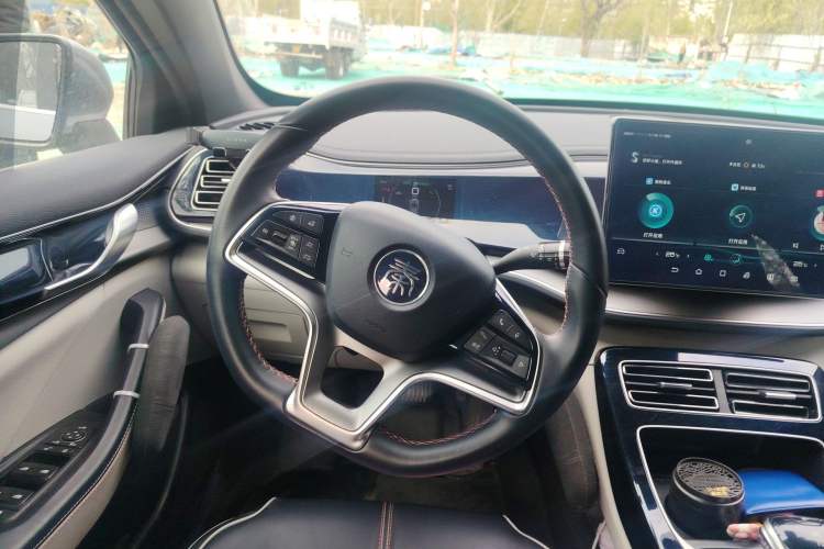 Used BYD Qin PLUS 2021 EV 500KM Premium Model Steering Wheel