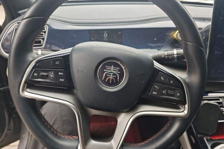 Used BYD Qin PLUS 2021 EV 500KM Luxury Model Steering Wheel
