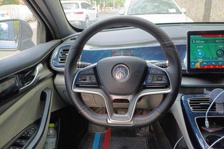 Used BYD Qin PLUS 2021 EV 500KM Premium Model Steering Wheel