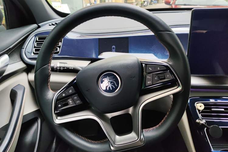 Used BYD Qin PLUS 2021 EV 500KM Premium Model Steering Wheel