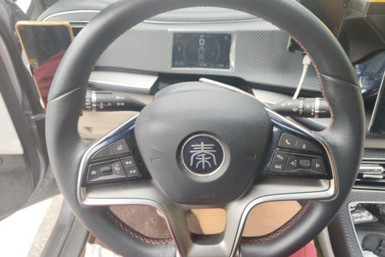 Used BYD Qin PLUS 2021 EV 400KM Luxury Model Steering Wheel