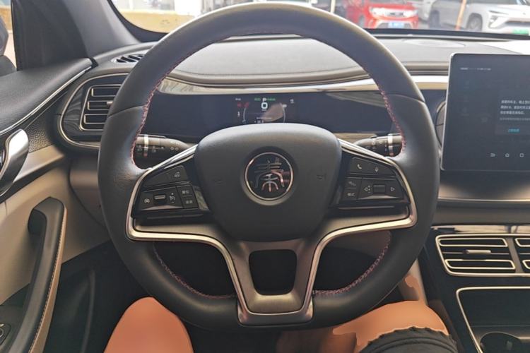 Used BYD Qin PLUS 2021 EV 500KM Luxury Model Steering Wheel