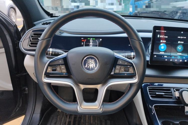 Used BYD Qin PLUS 2021 EV 500KM Luxury Model Steering Wheel