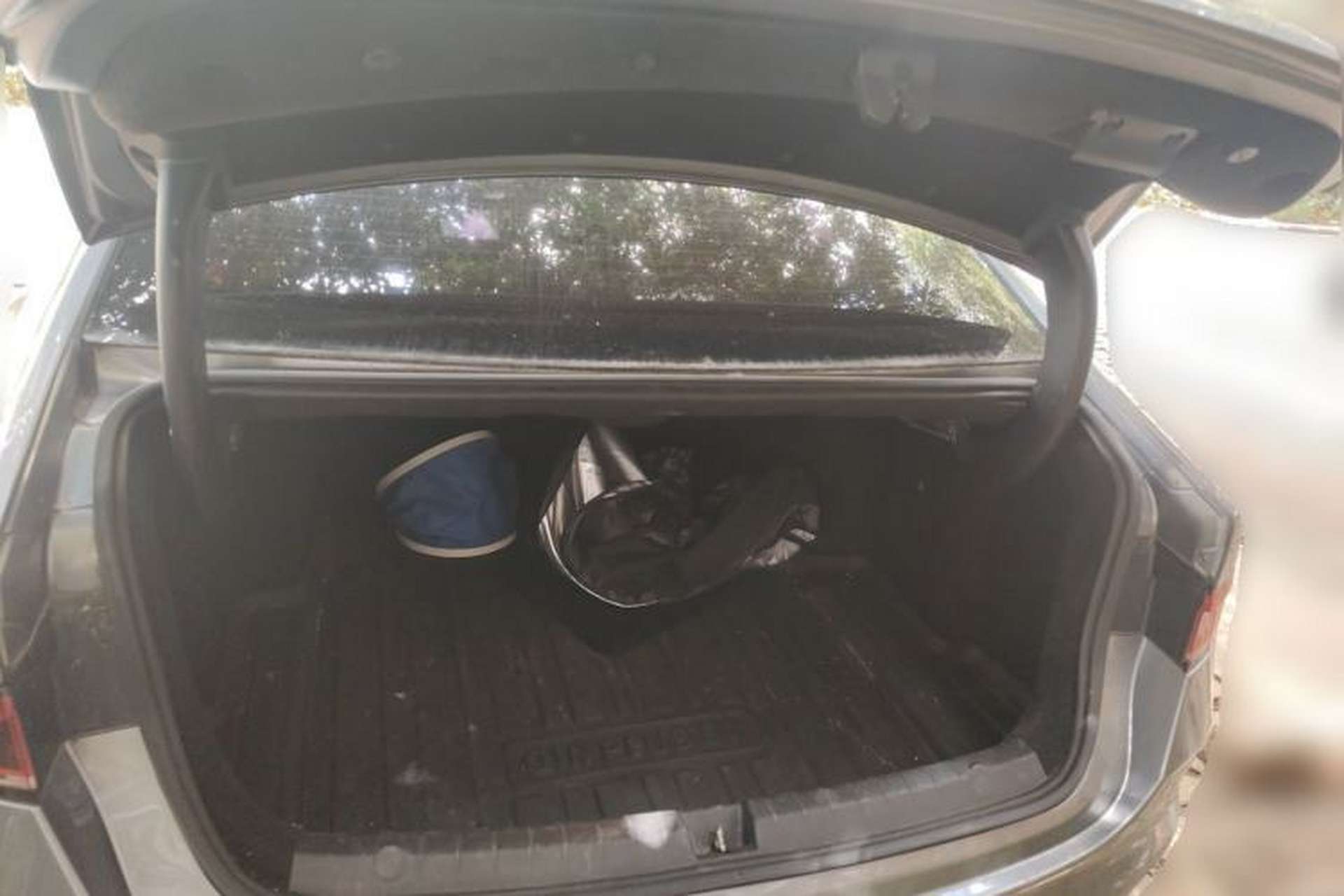 Used BYD Qin PLUS 2021 EV 500KM Luxury Model Trunk