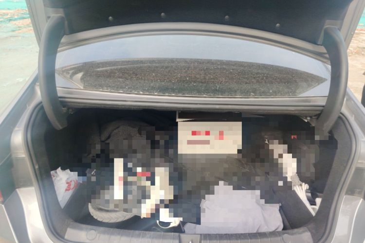 Used BYD Qin PLUS 2021 EV 500KM Premium Model Trunk
