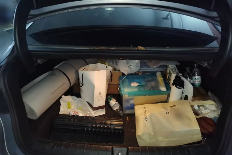 Used BYD Qin PLUS 2021 DM-i 55KM Flagship Model Trunk