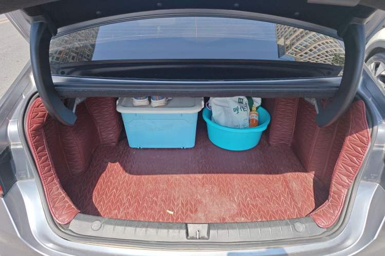 Used BYD Qin PLUS 2021 EV 500KM Luxury Model Trunk