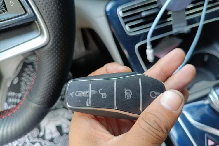 Used BYD Qin PLUS 2021 EV 500KM Premium Model Vehicle Key