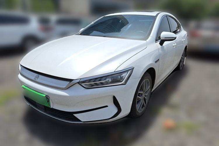Used BYD Qin PLUS 2021 EV 400KM Luxury Model Guazi used car, China used car export, Used car for sale, Used BYD cars, Cheapest cars for sale, Electric vehicle, New energy car