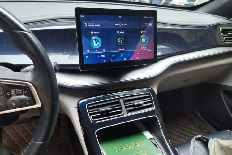 Used BYD Qin PLUS 2021 DM-i 120KM Prestige Model Audio And AC Panel