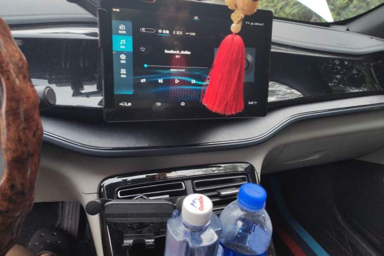 Used BYD Qin PLUS 2021 DM-i 55KM Prestige Model Audio And AC Panel