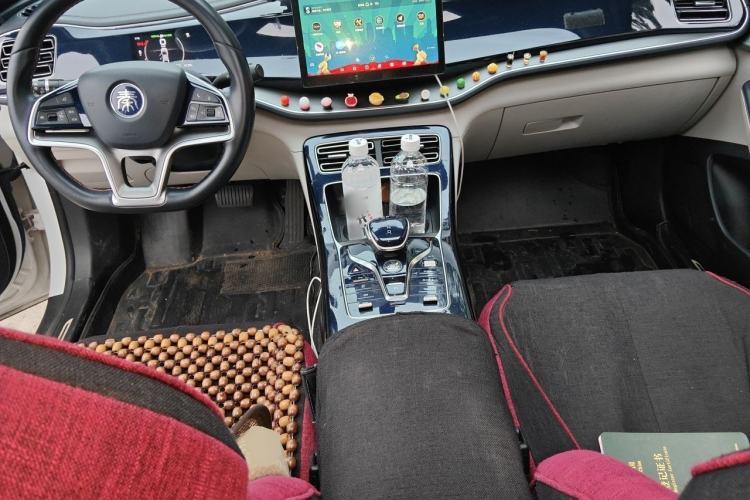 Used BYD Qin PLUS 2021 EV 500KM Luxury Model Center Console