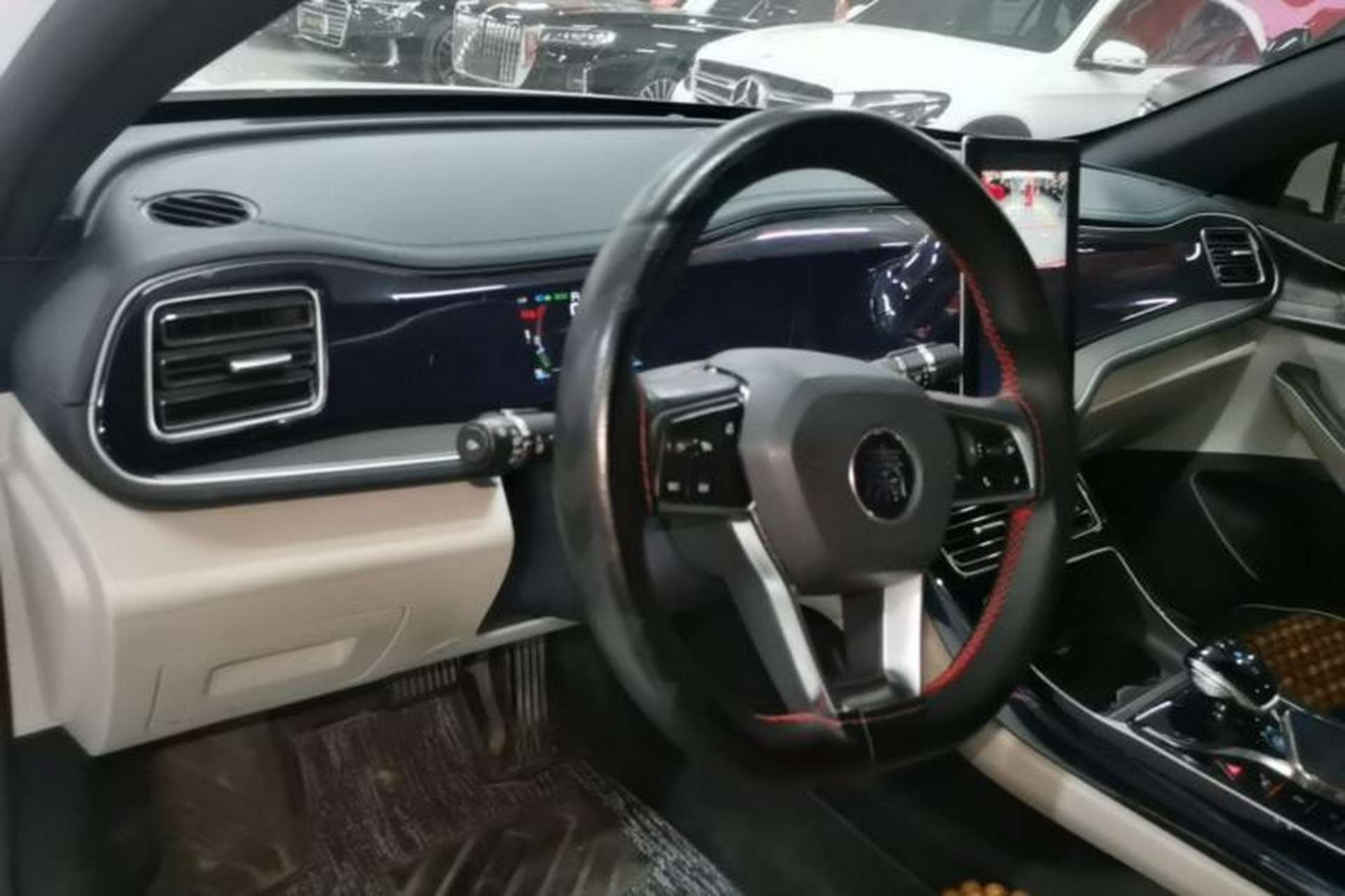 Used BYD Qin PLUS 2021 DM-i 55KM Flagship Model Center Console