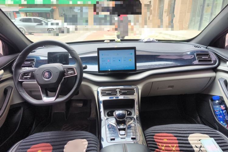 Used BYD Qin PLUS 2021 DM-i 55KM Flagship Model Center Console