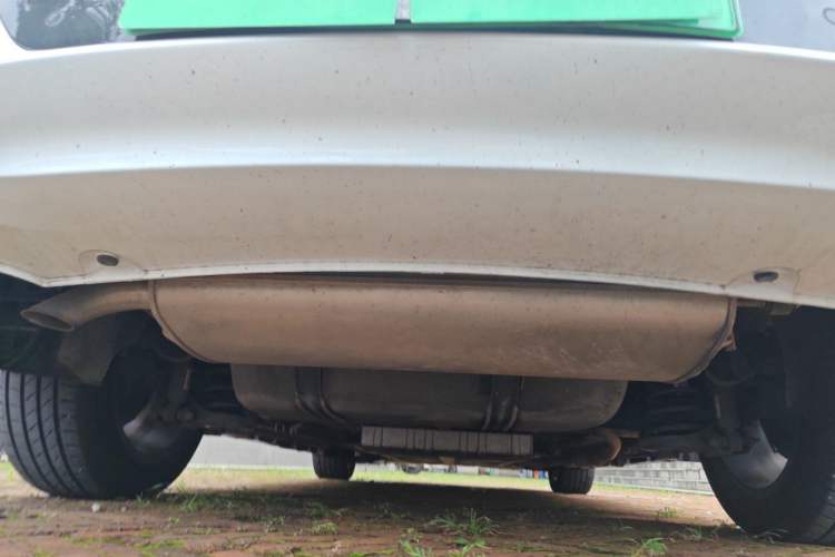 Used BYD Qin PLUS 2021 DM-i 55KM Flagship Model Chassis Rear