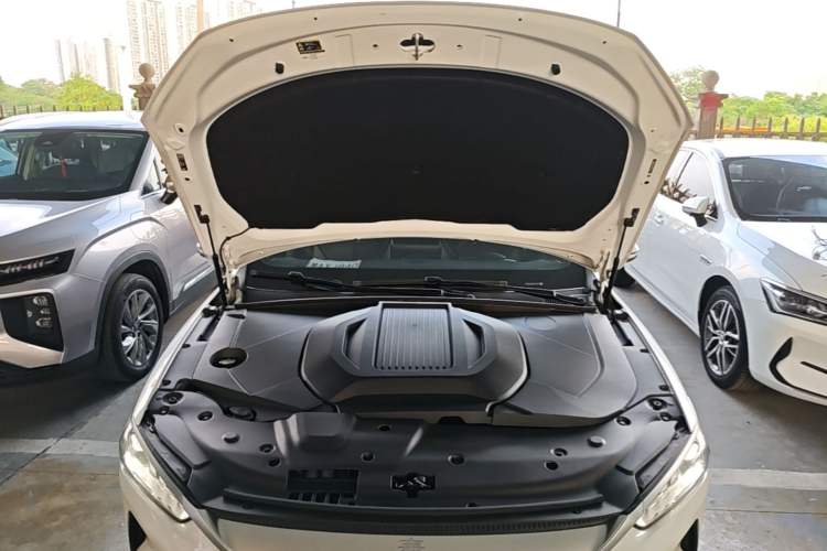 Used BYD Qin PLUS 2021 EV 500KM Luxury Model Engine Bay