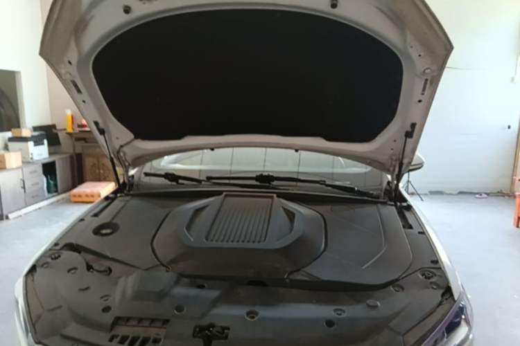 Used BYD Qin PLUS 2021 EV 500KM Luxury Model Engine Bay
