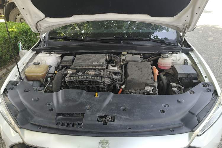 Used BYD Qin PLUS 2021 DM-i 55KM Flagship Model Engine Bay