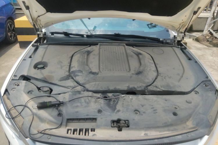 Used BYD Qin PLUS 2021 EV 500KM Luxury Model Engine Bay