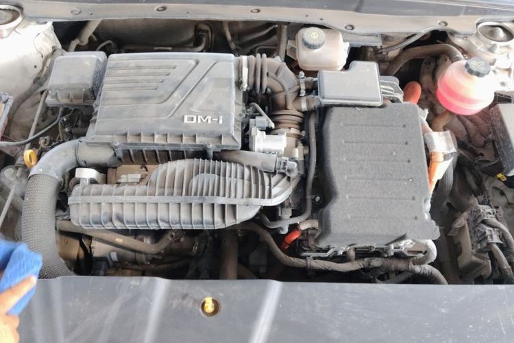 Used BYD Qin PLUS 2021 DM-i 55KM Flagship Model Engine Bay