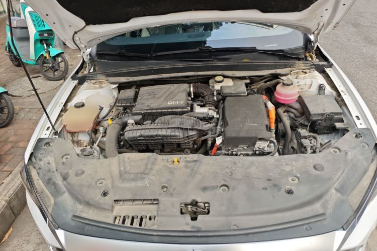 Used BYD Qin PLUS 2021 DM-i 55KM Flagship Model Engine Bay