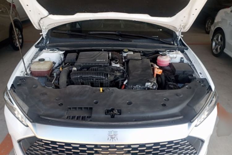Used BYD Qin PLUS 2021 DM-i 55KM Flagship Model Engine Bay