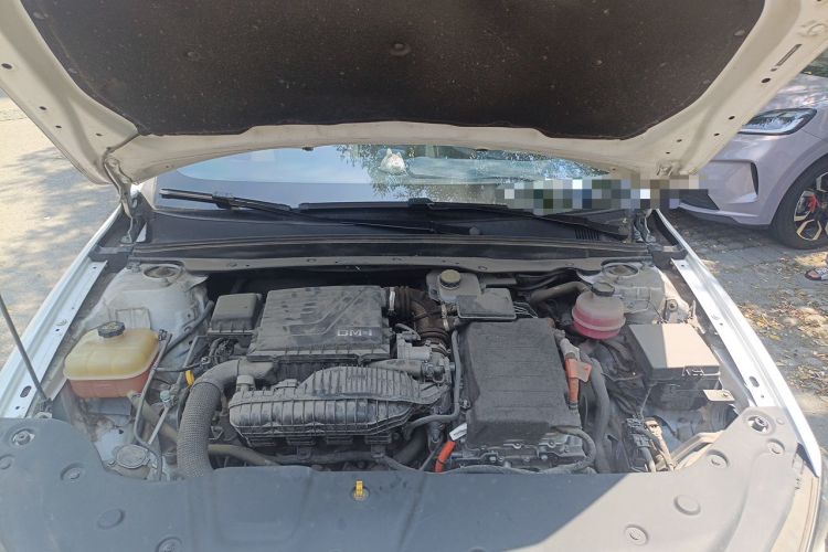 Used BYD Qin PLUS 2021 DM-i 55KM Flagship Model Engine Bay