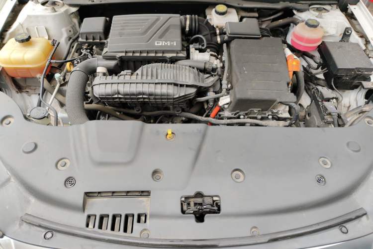 Used BYD Qin PLUS 2021 DM-i 55KM Flagship Model Engine Bay