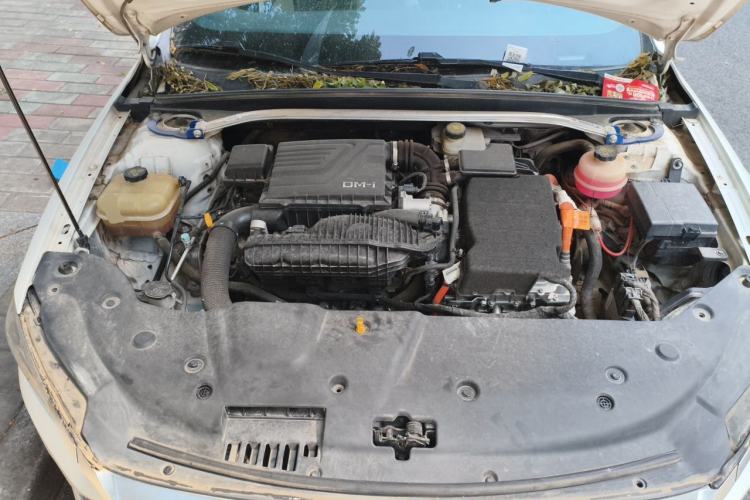 Used BYD Qin PLUS 2021 DM-i 55KM Flagship Model Engine Bay