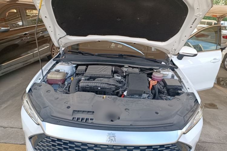 Used BYD Qin PLUS 2021 DM-i 55KM Flagship Model Engine Bay