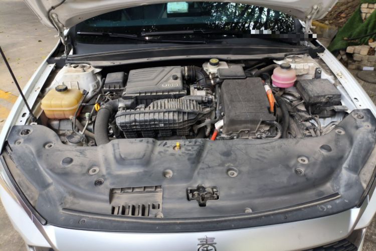 Used BYD Qin PLUS 2021 DM-i 55KM Flagship Model Engine Bay