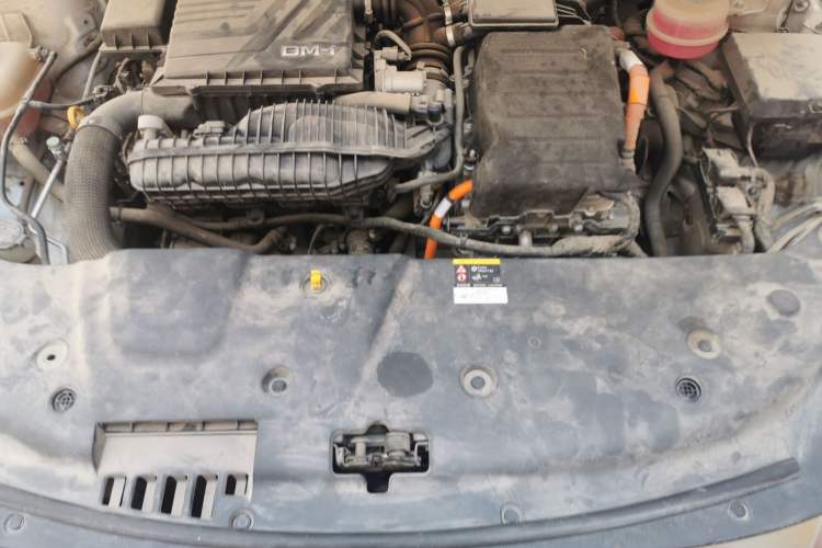 Used BYD Qin PLUS 2021 DM-i 55KM Flagship Model Engine Bay