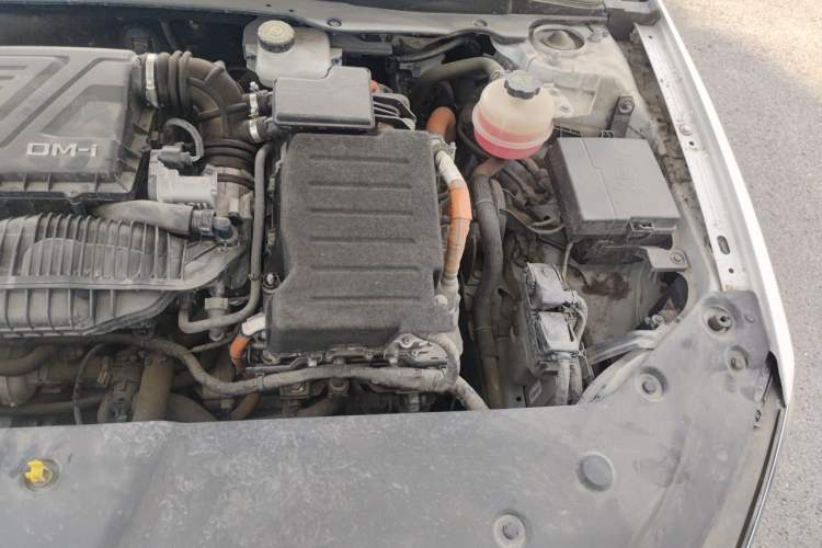 Used BYD Qin PLUS 2021 DM-i 120KM Prestige Model Engine Bay Left