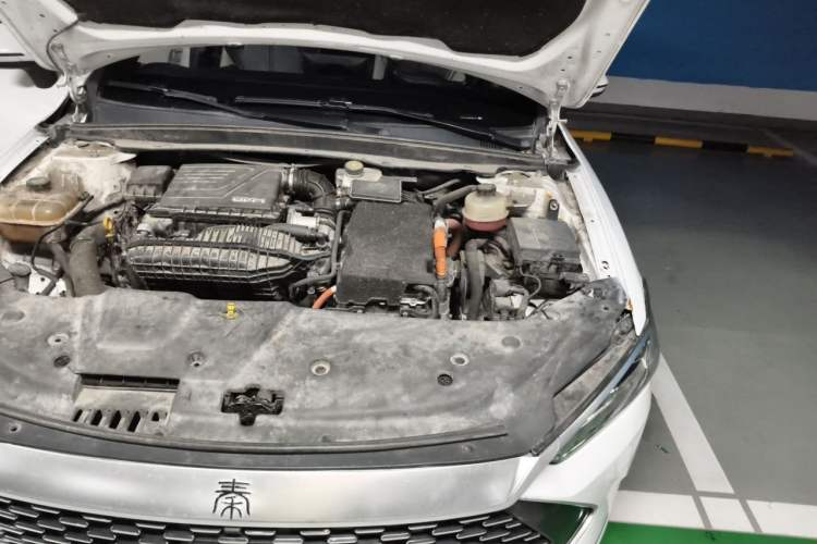 Used BYD Qin PLUS 2021 DM-i 55KM Prestige Model Engine Bay Left