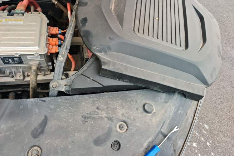 Used BYD Qin PLUS 2021 EV 500KM Premium Model Engine Bay Left